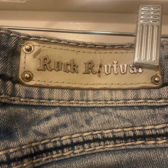 Rock Revival Blake Straight Leg Jeans Men’s Size 32 - Picture 8 of 11